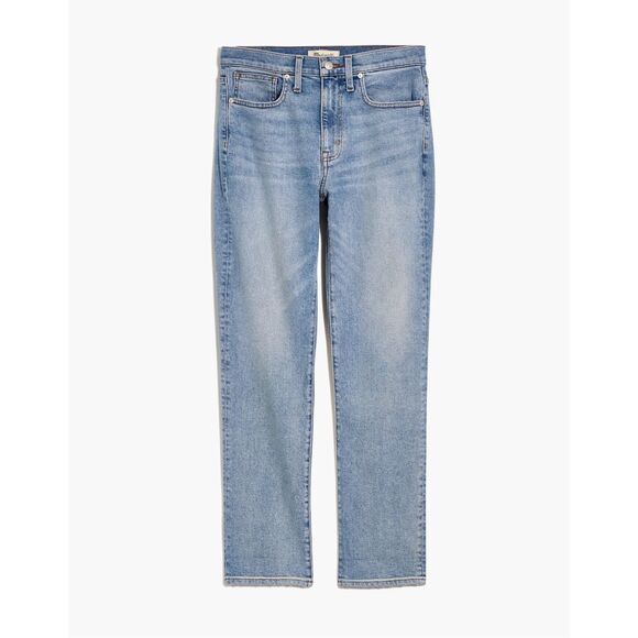 Madewell Roadtripper High-Rise Slim Boyjeans jeans 24 in Edenwald Wash - Picture 1 of 9